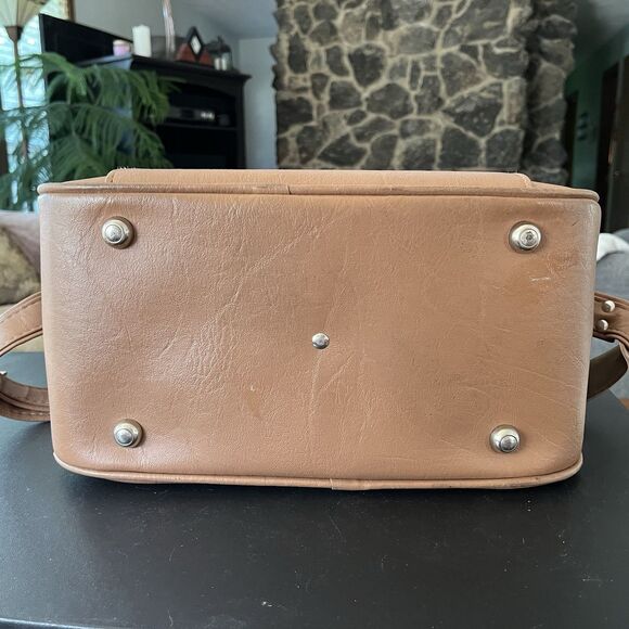 Vintage Samsonite Concord Bag Shoulder Tote Terra Cota Brown 1980s - Picture 8 of 9